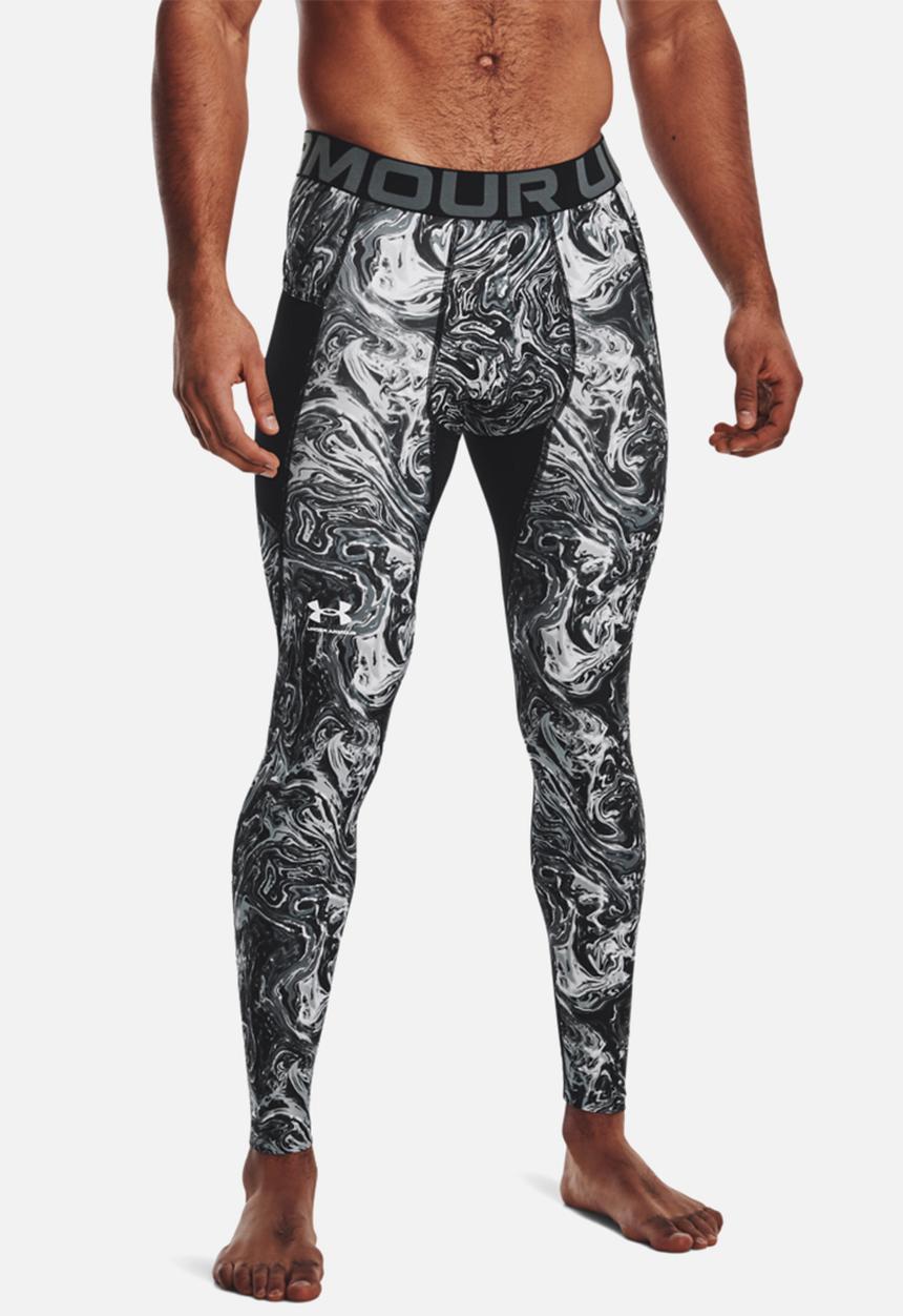 Under Armour - UA HeatGear® Printed Tights- Pitch grey Camo