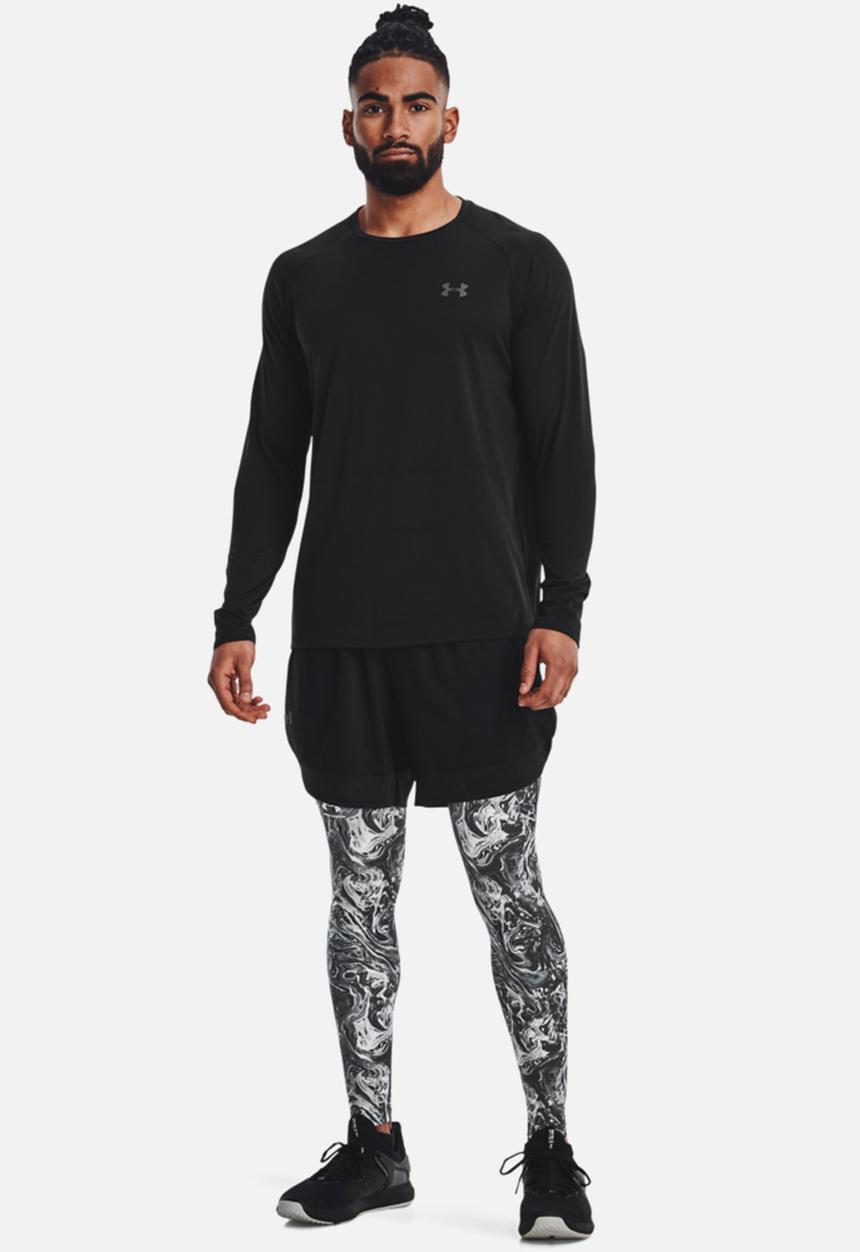 Under Armour - UA HeatGear® Printed Tights- Pitch grey Camo