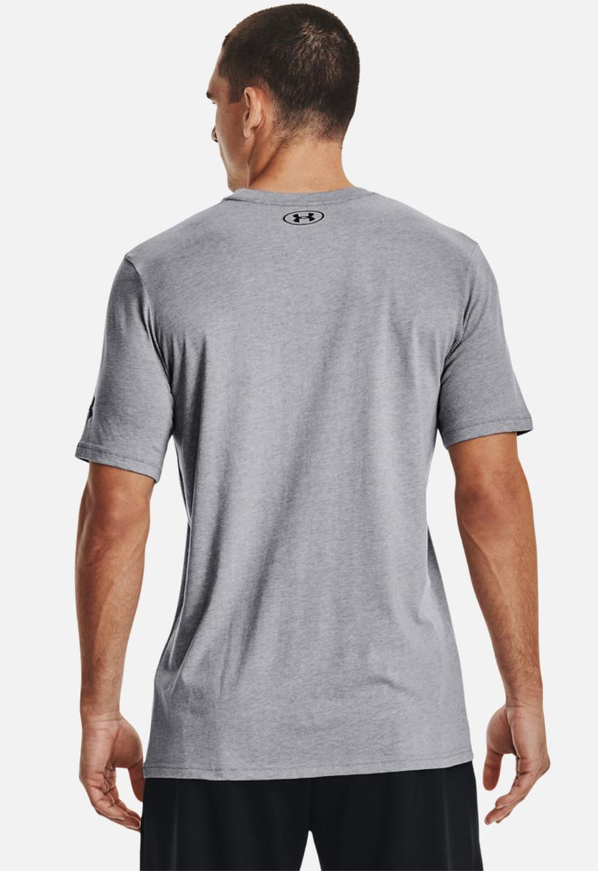 Under Armour - Project Rock Brahma Bull Short Sleeve Tee - Steel light heather