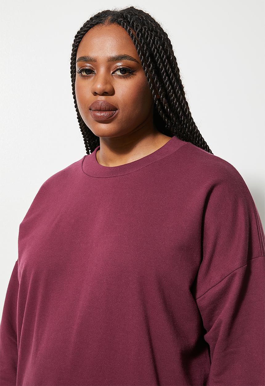 Superbalist - Crew neck sweat - windsor wine