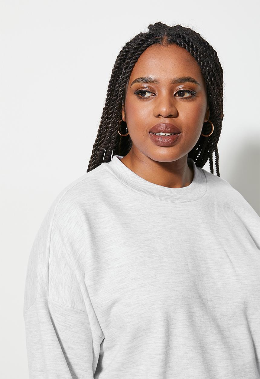 Superbalist - Crew neck sweat - ice melange