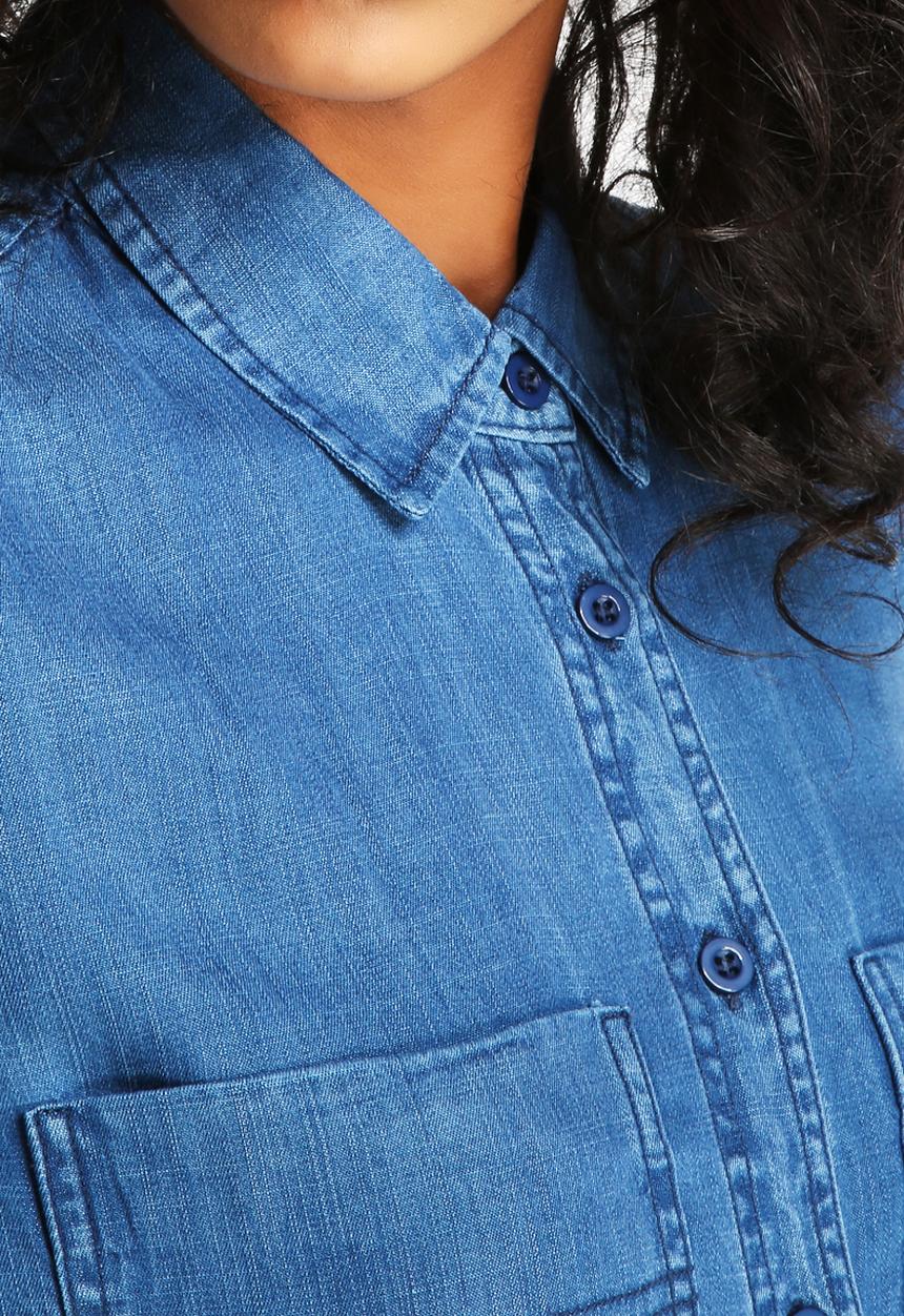 Native Youth - Denim Tencel Shirt