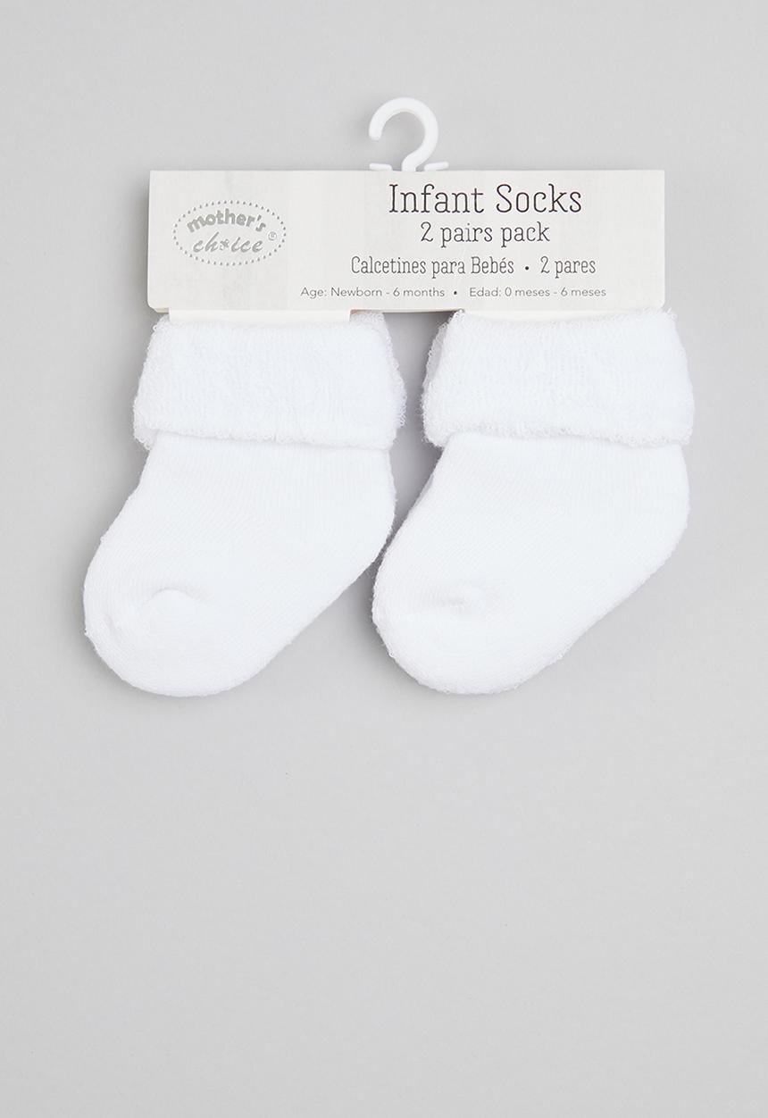 Little Lumps - 2 Pack socks - white