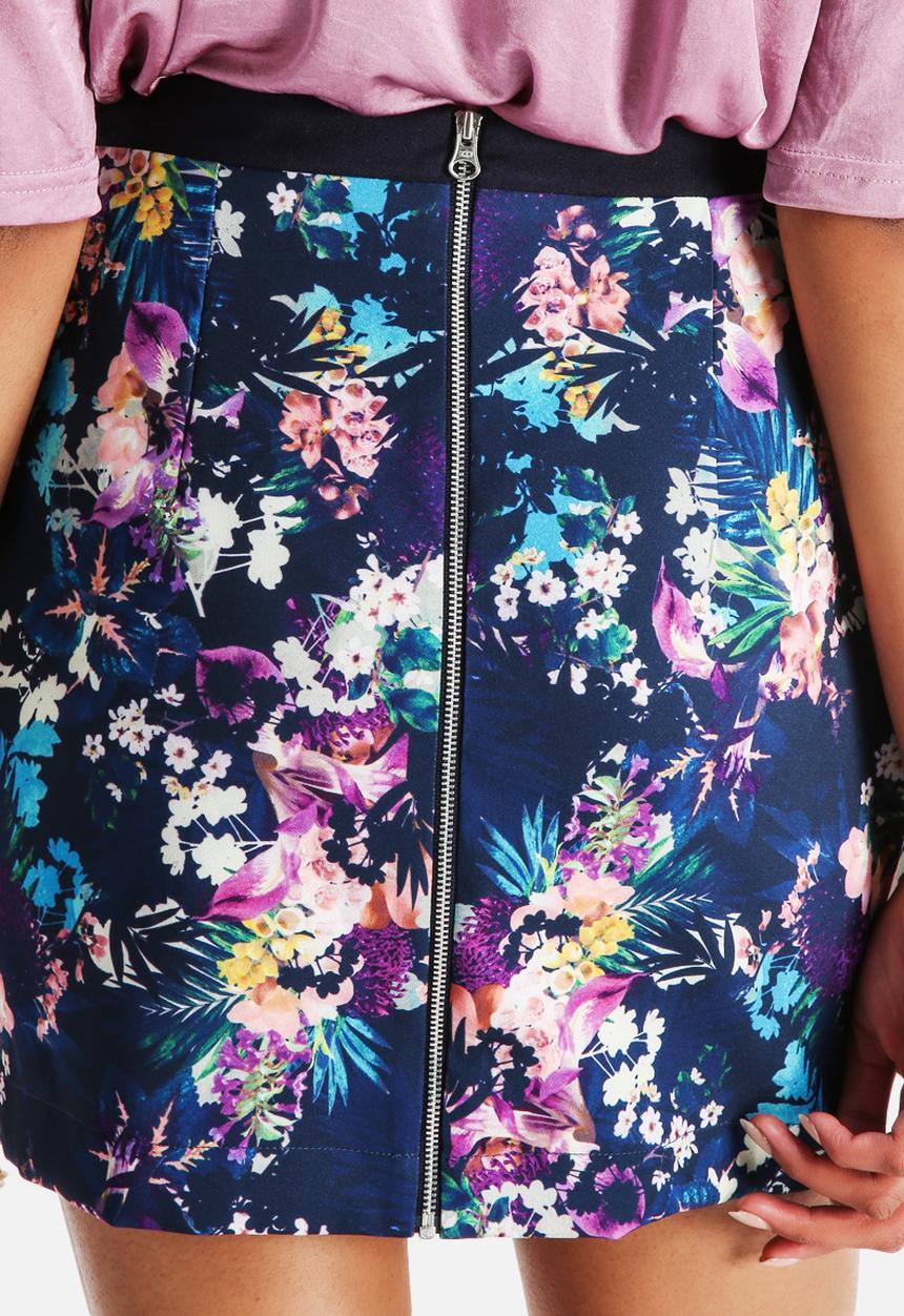 Neon Rose - Majestic Origami Skirt