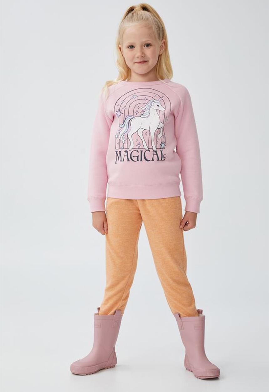 Cotton On - Mila crew - marshmallow/unicorn