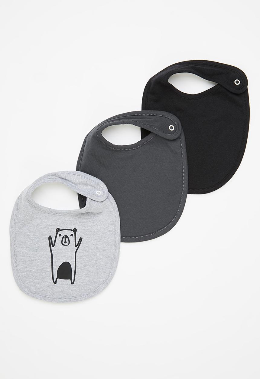 Pop Candy - Boys 3 pack bib - multi 