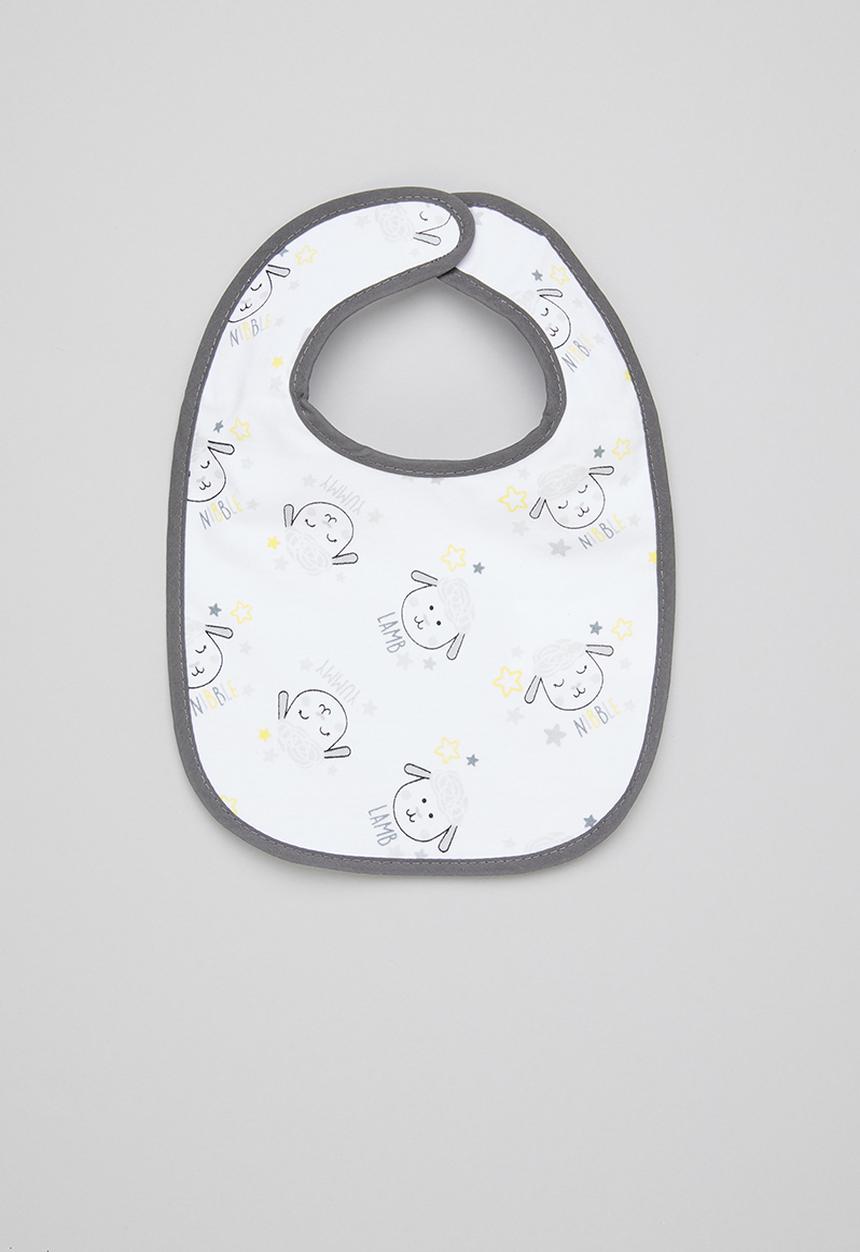 Character Group - 2-Pack jersey bibs - white/grey