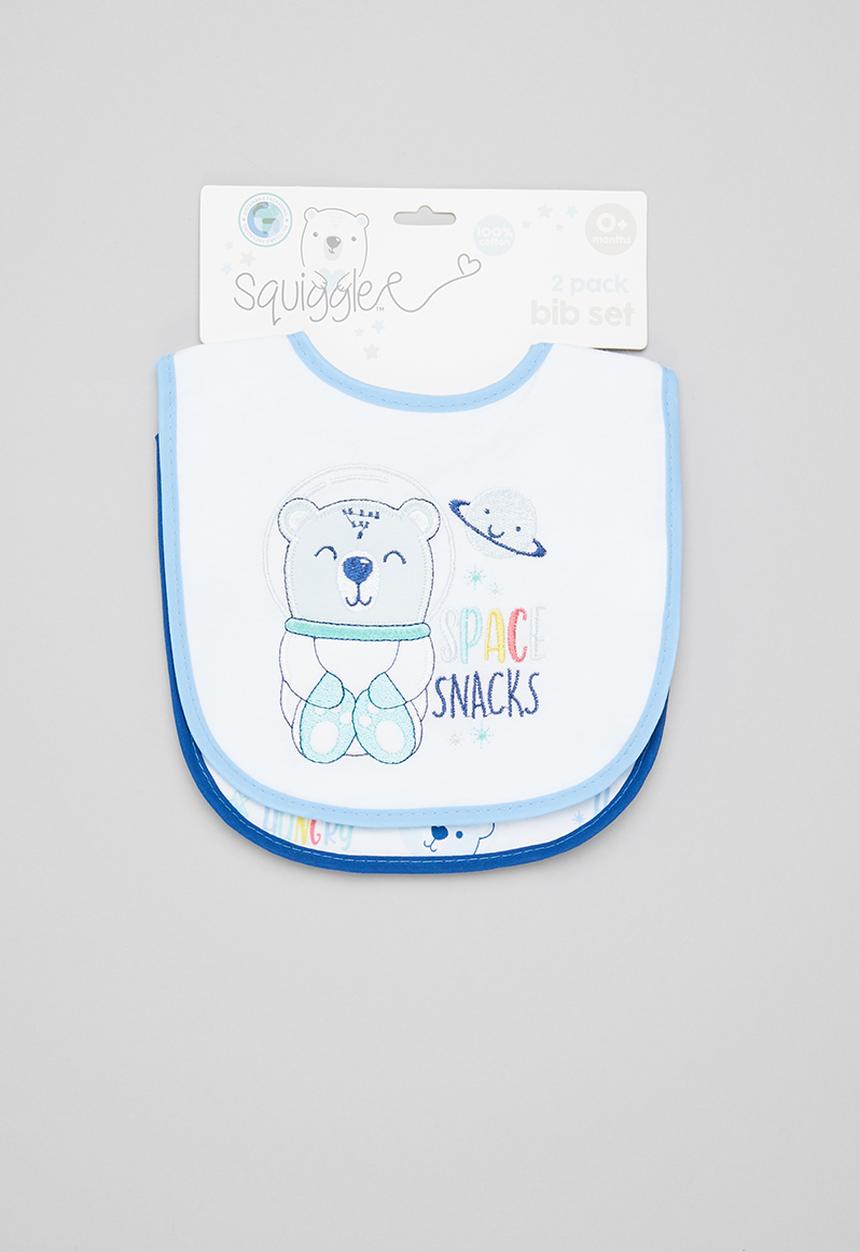 Character Group - 2-Pack jersey bibs - blue