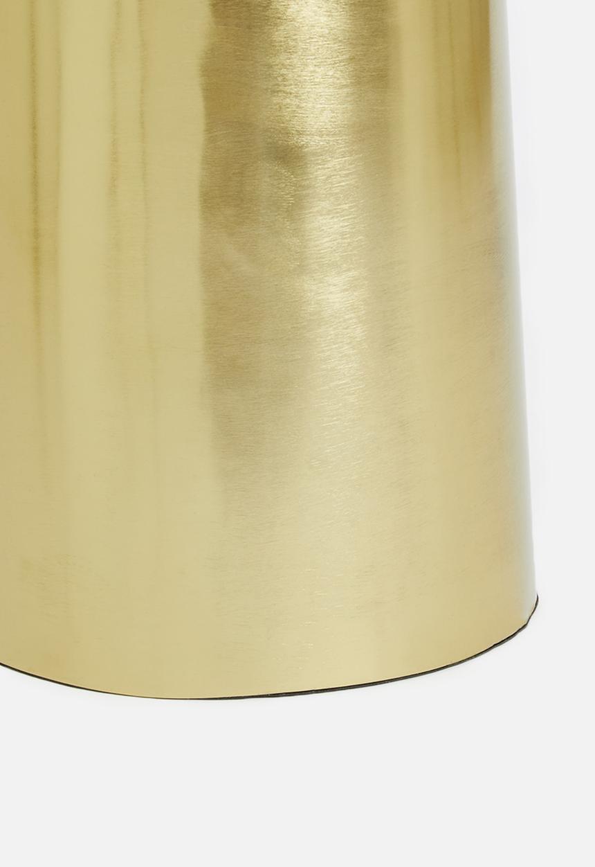 Sixth Floor - Liquid side table - gold