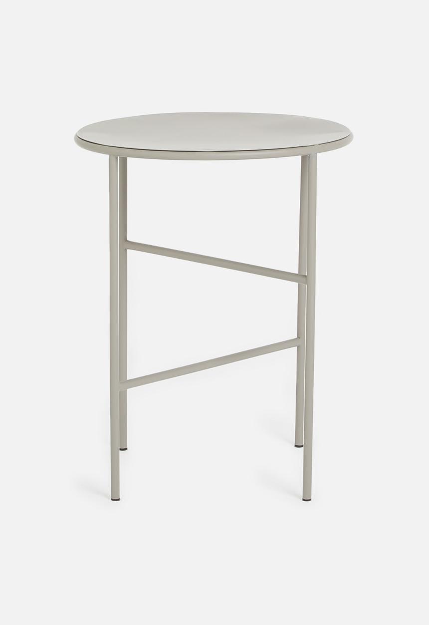 Sixth Floor - Metal side table - grey