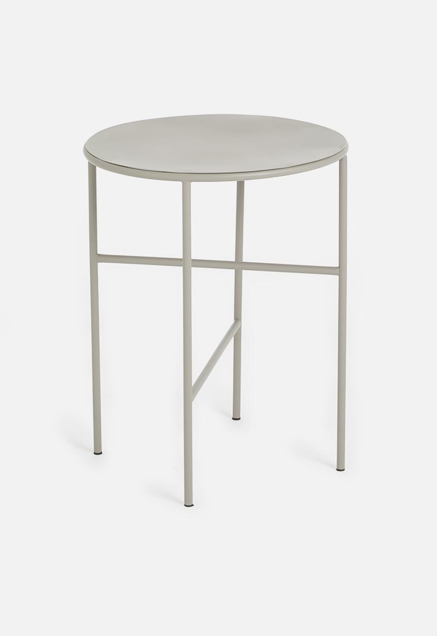 Sixth Floor - Metal side table - grey