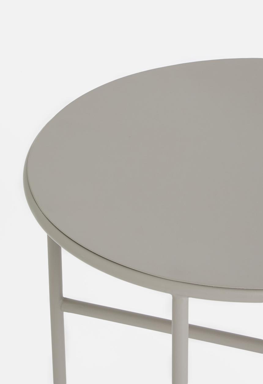 Sixth Floor - Metal side table - grey