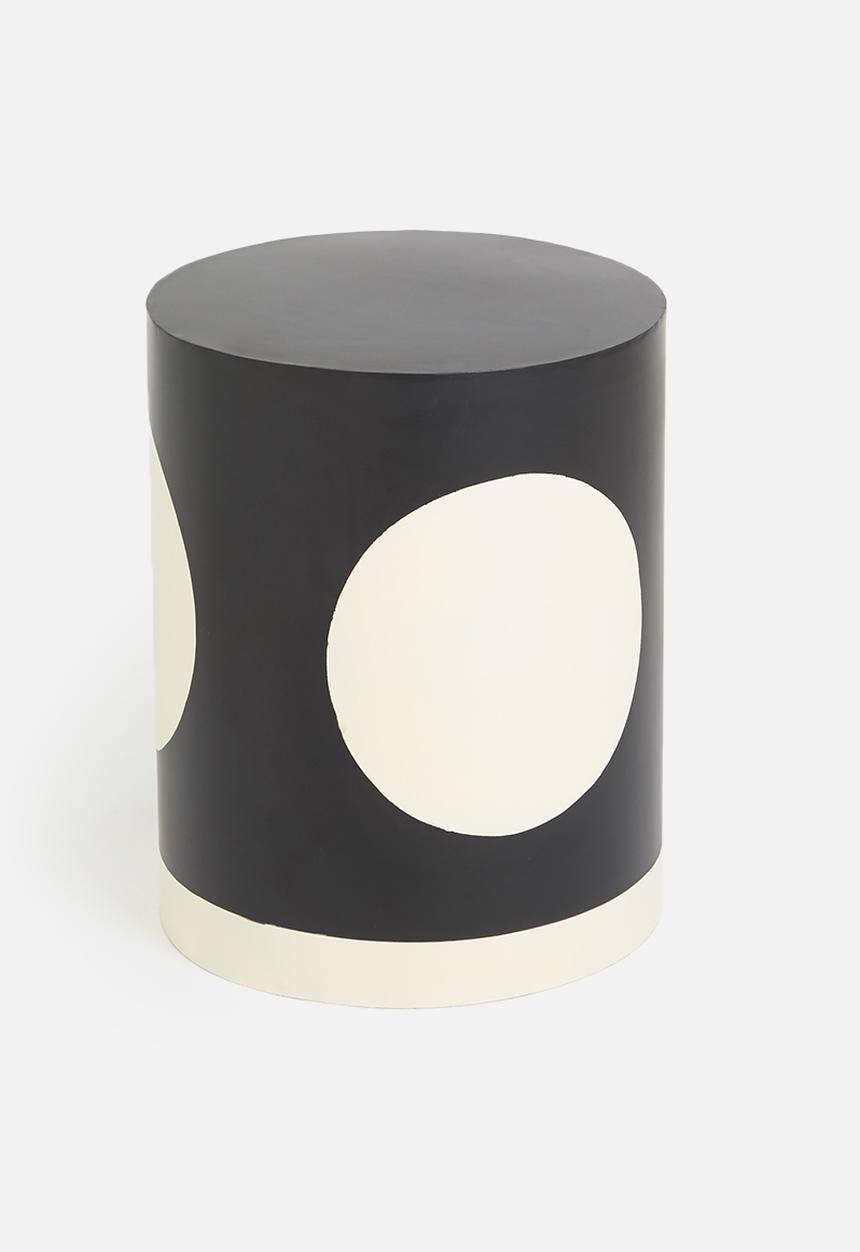 Sixth Floor - Moon side table - black