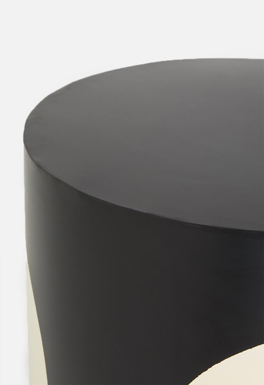 Sixth Floor - Moon side table - black