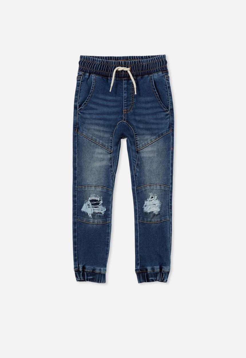 Cotton On - Slouch jogger jean - sorrento dark blue