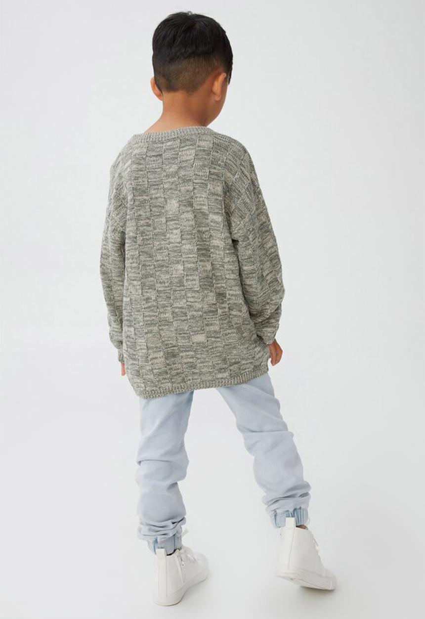Cotton On - Blake knit crew - swag green