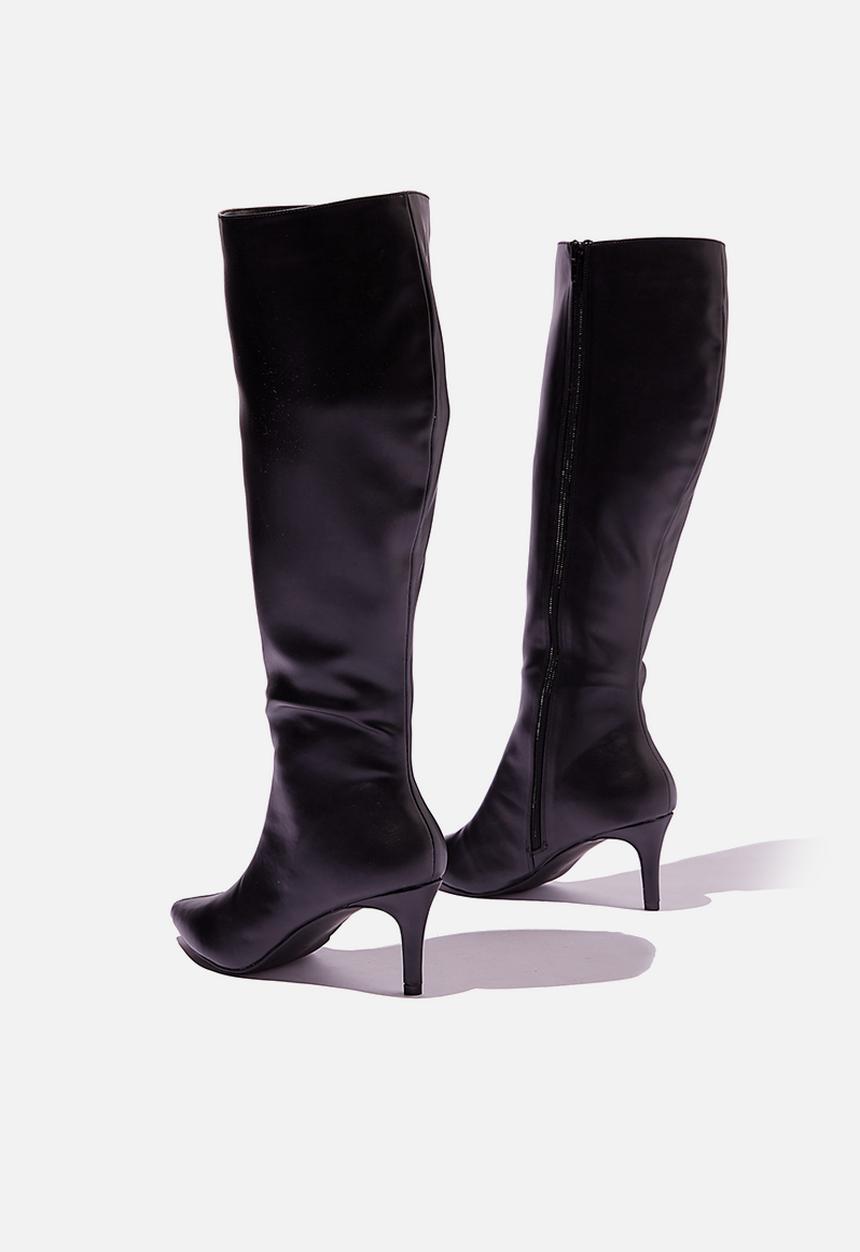 Cotton On - Sienna knee high boot - black