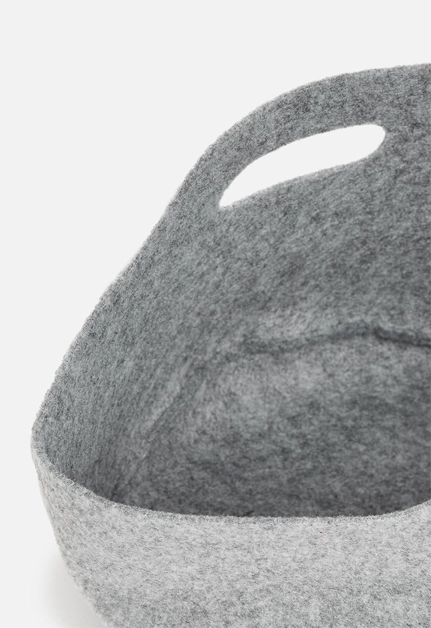 The Joinery - Storage basket - grey felt