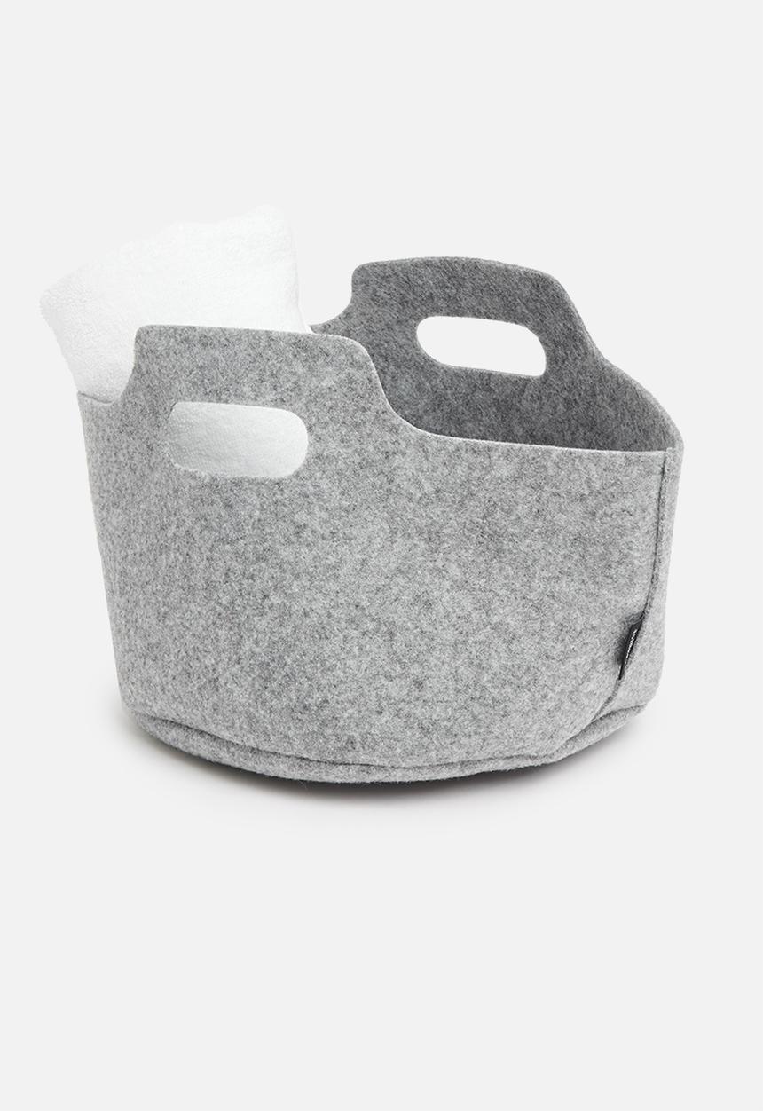 The Joinery - Storage basket - grey felt