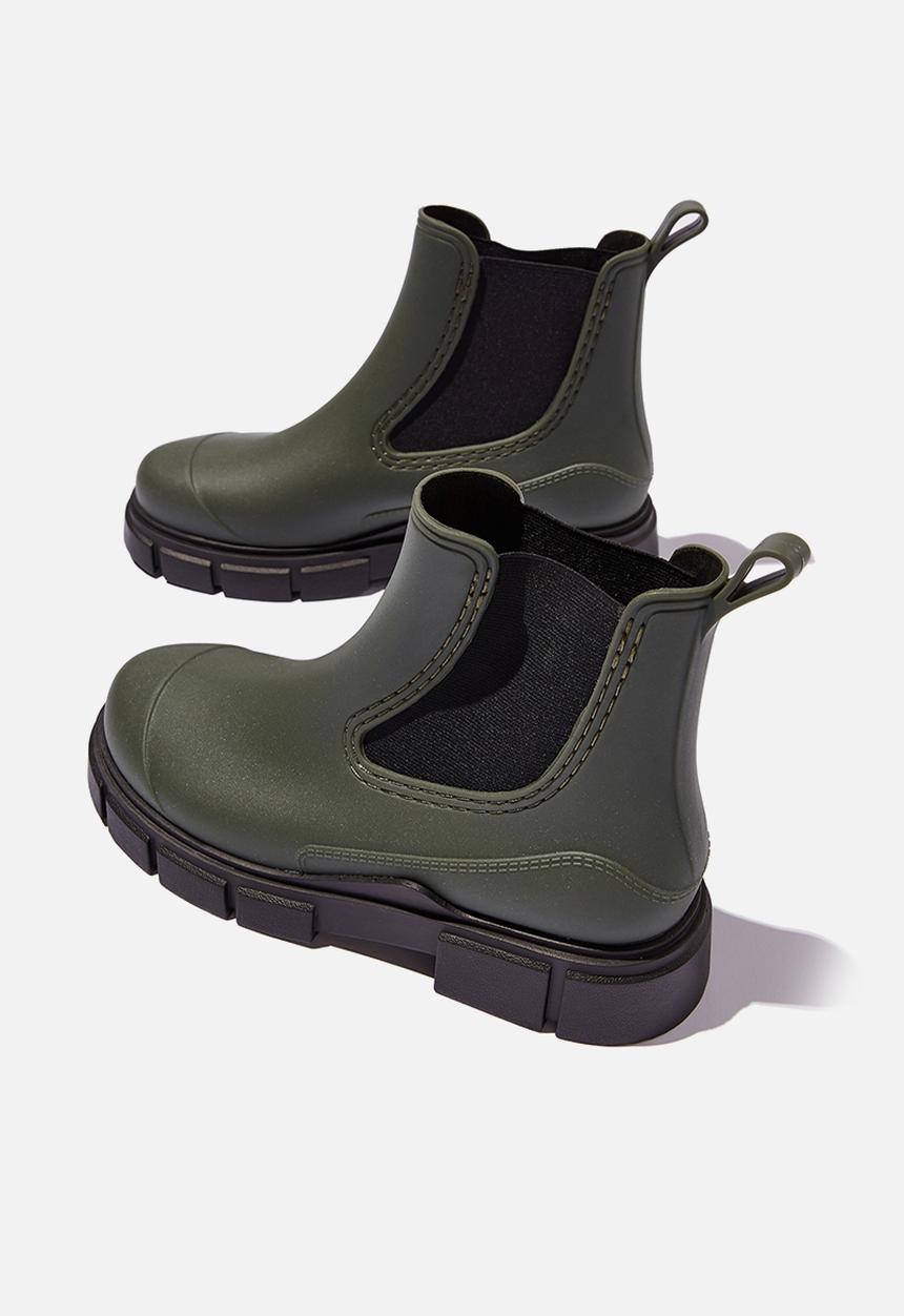 Cotton On - Storm rain boot - khaki