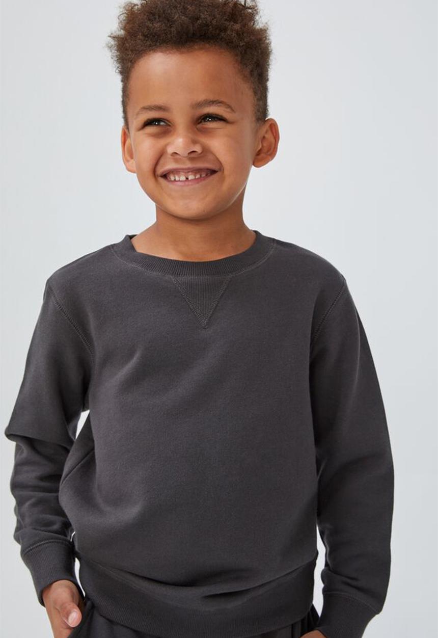 Cotton On - Unisex organic fleece pullover - phantom