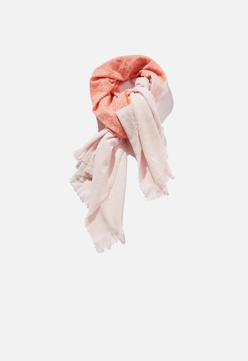 Rubi - Brady blanket scarf - vintage orange stripe