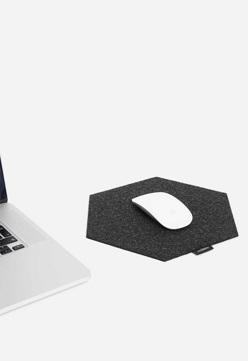 The Joinery - Mousepad - black hexagon