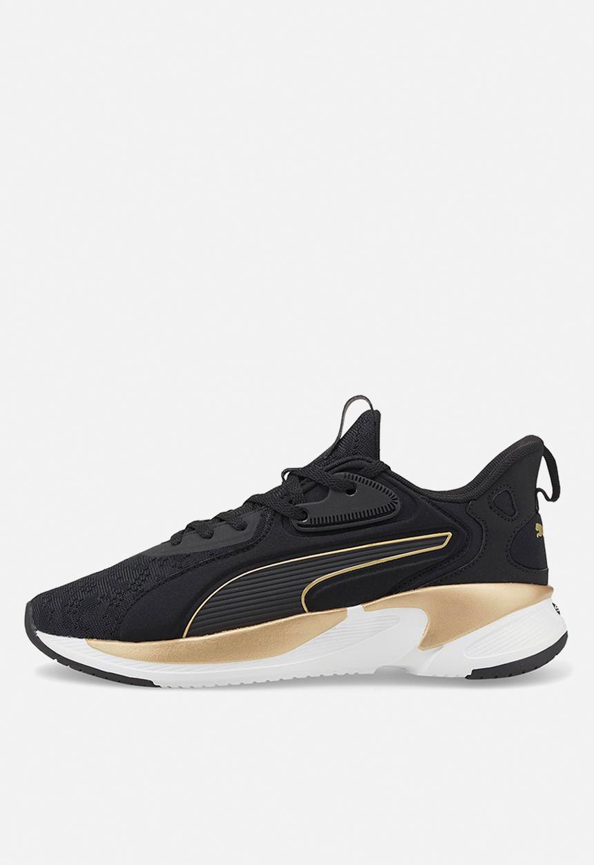 PUMA - Softride premier metallic wn's - puma black-puma team gold