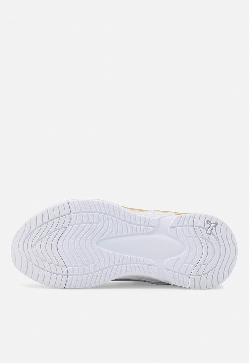 PUMA - Softride premier metallic wn's - puma white-puma team gold