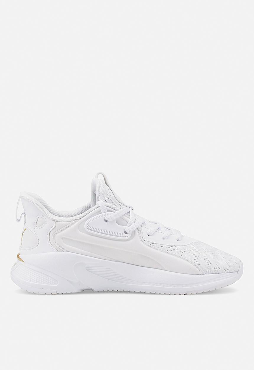 PUMA - Softride premier metallic wn's - puma white-puma team gold