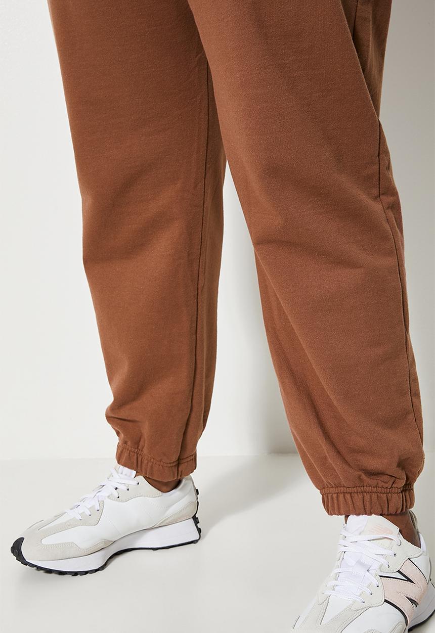 Superbalist - 2 Pack track pant - choc & sand