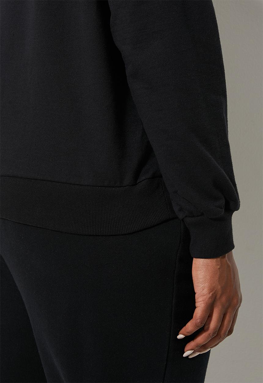 Superbalist - 2 Pack crew neck sweat - black & ecru
