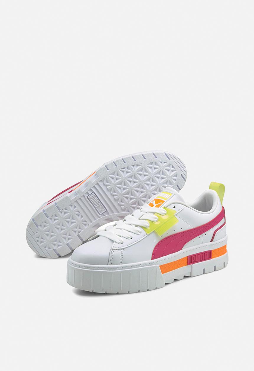 PUMA - Mayze clights wn s - puma white-beetroot purple