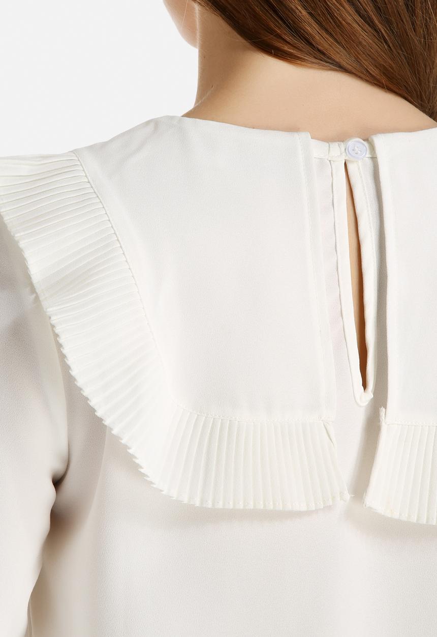 Dahlia - Pleated Bib Detail Blouse