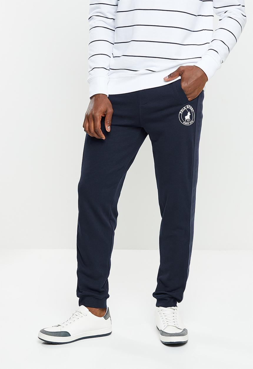POLO - Men sport webbing jogger - navy