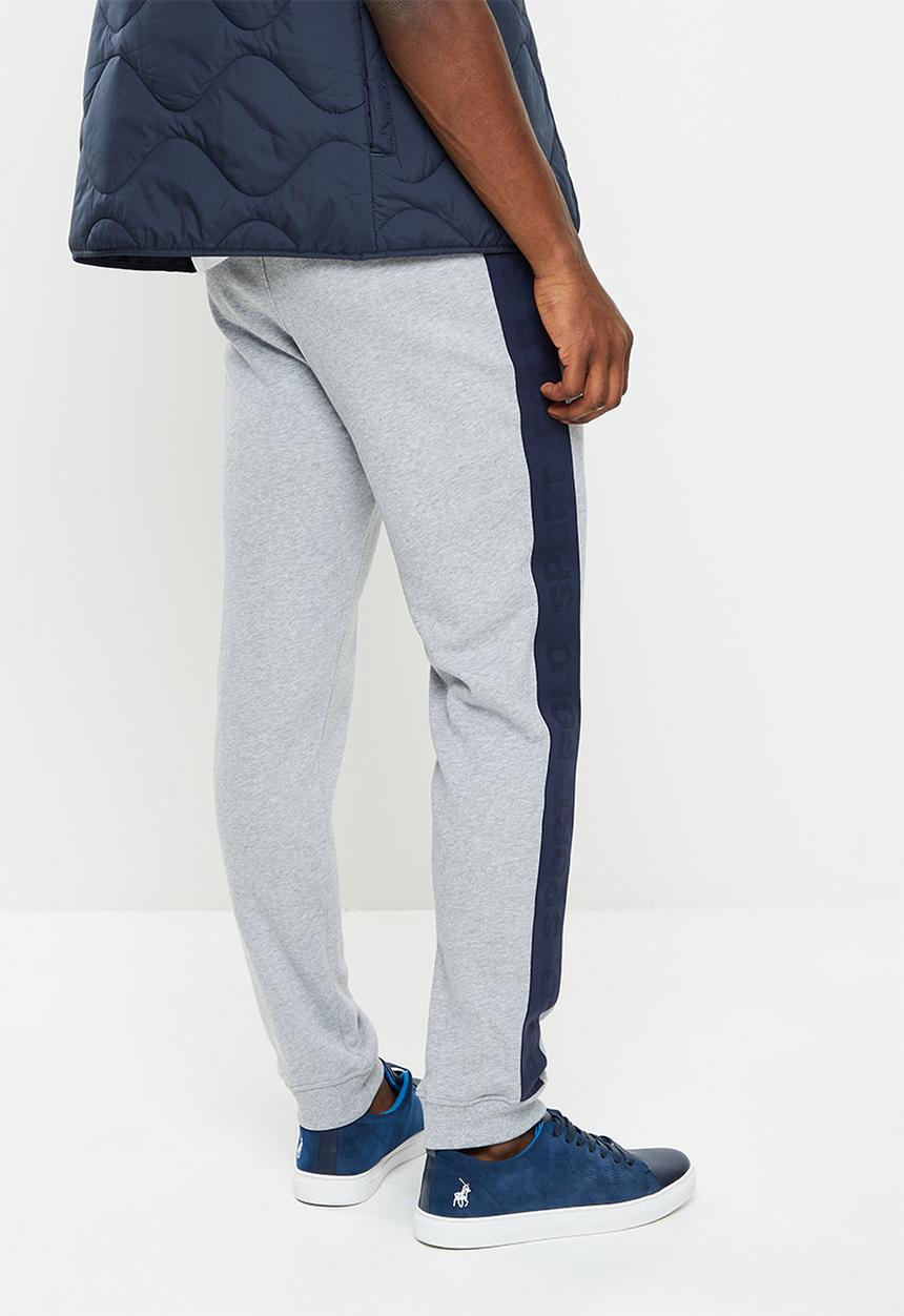 POLO - Men sport webbing jogger - grey mel
