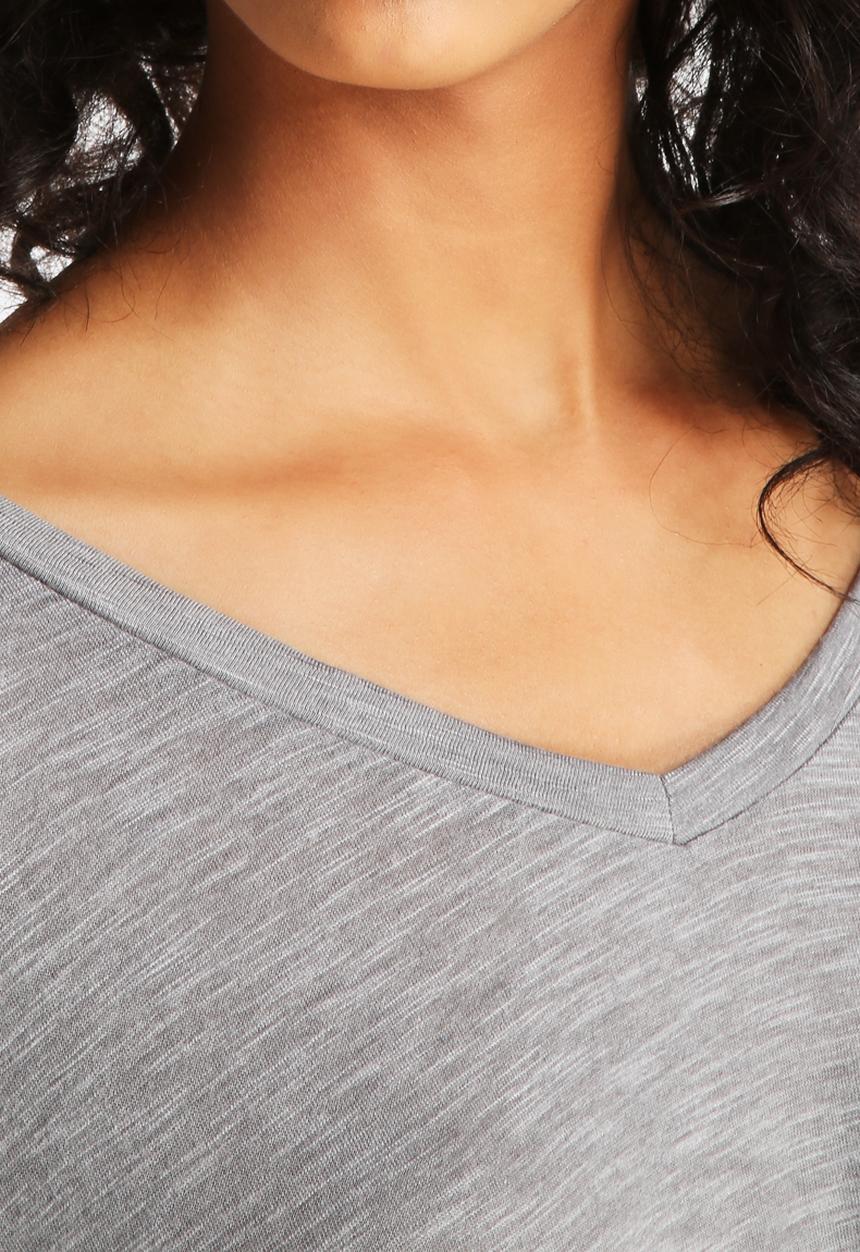 Native Youth - Slubby V Neck Tee 
