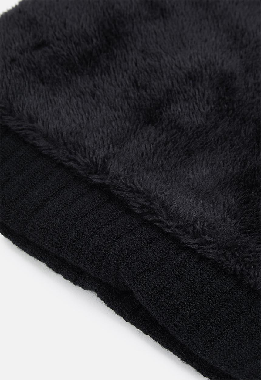 edit - Snood scarf - black