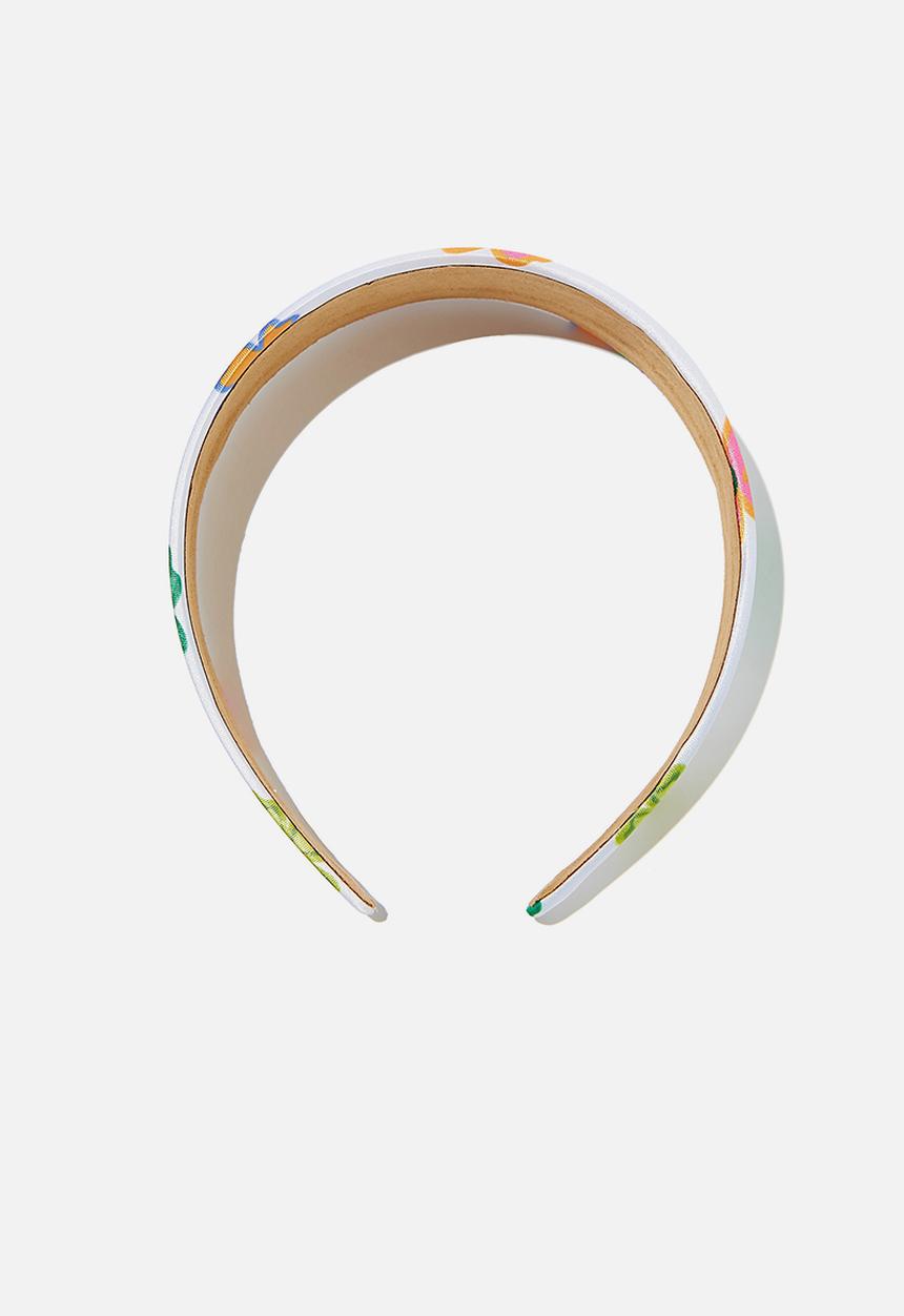 Rubi - Addison headband - white