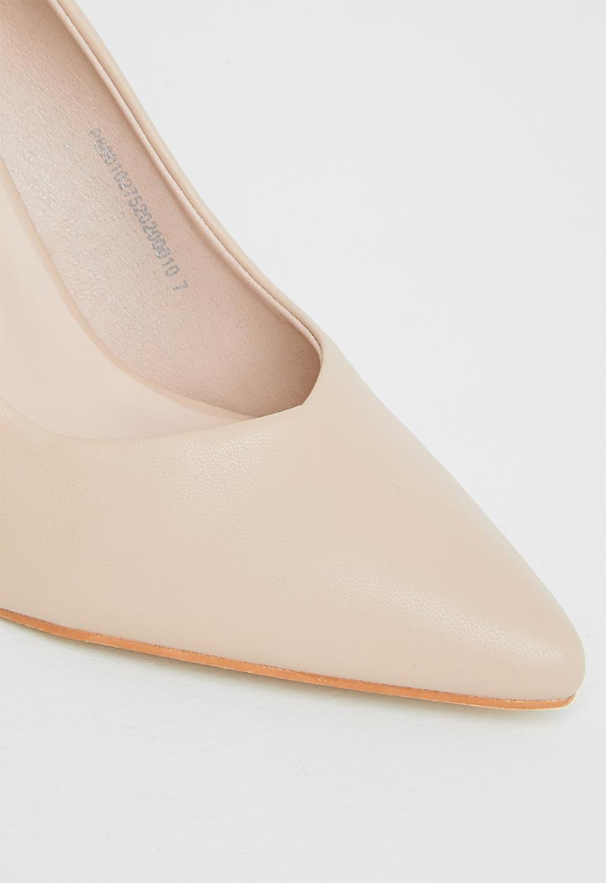 POLO - Pointed toe pump - cream