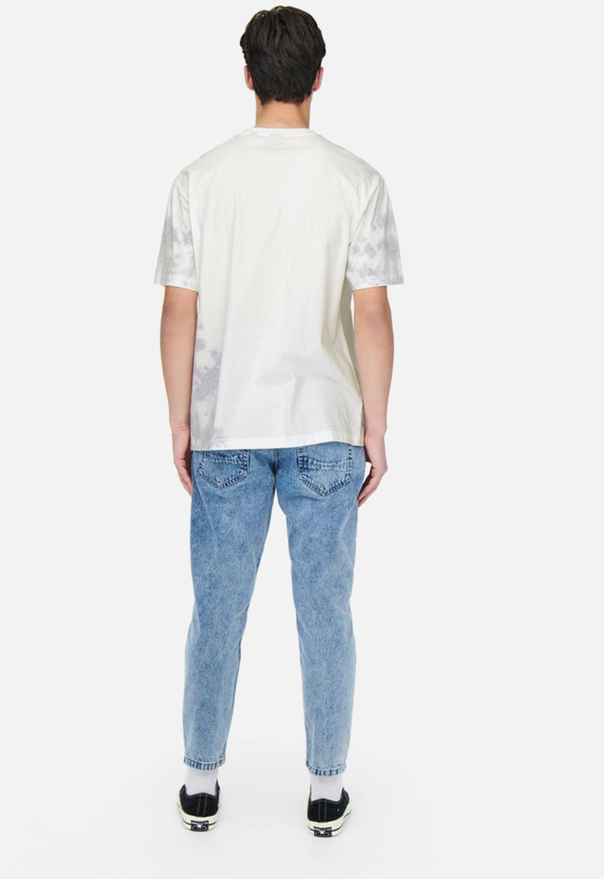 Only & Sons - Ledzeppelin rlx short sleeve tee - white