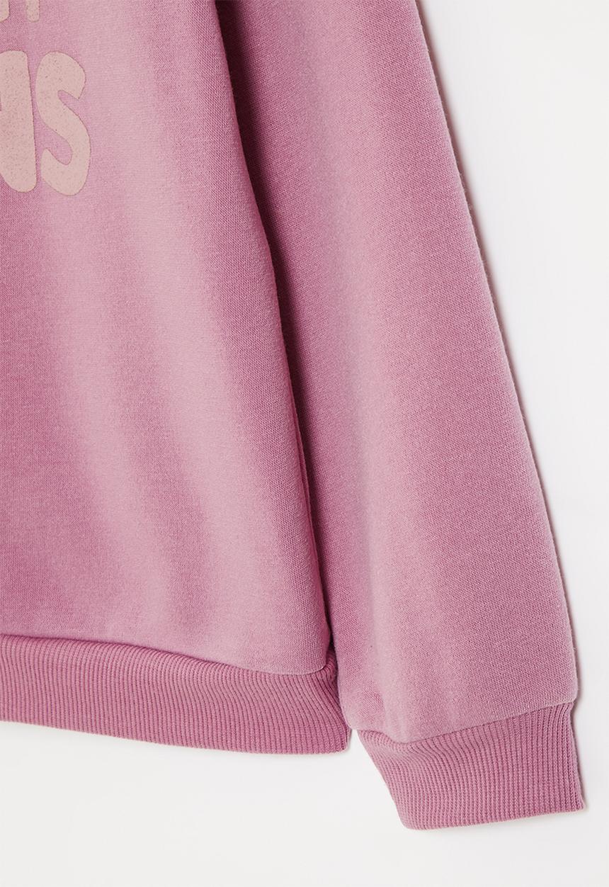Superbalist Kids - Printed sweat top - rose pink
