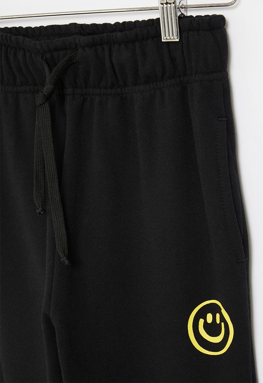 Superbalist - Boys smiley jogger - black