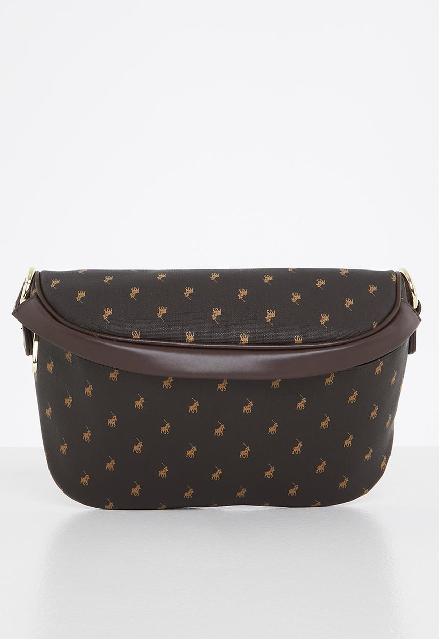 POLO - Signature handbags belt bag - brown