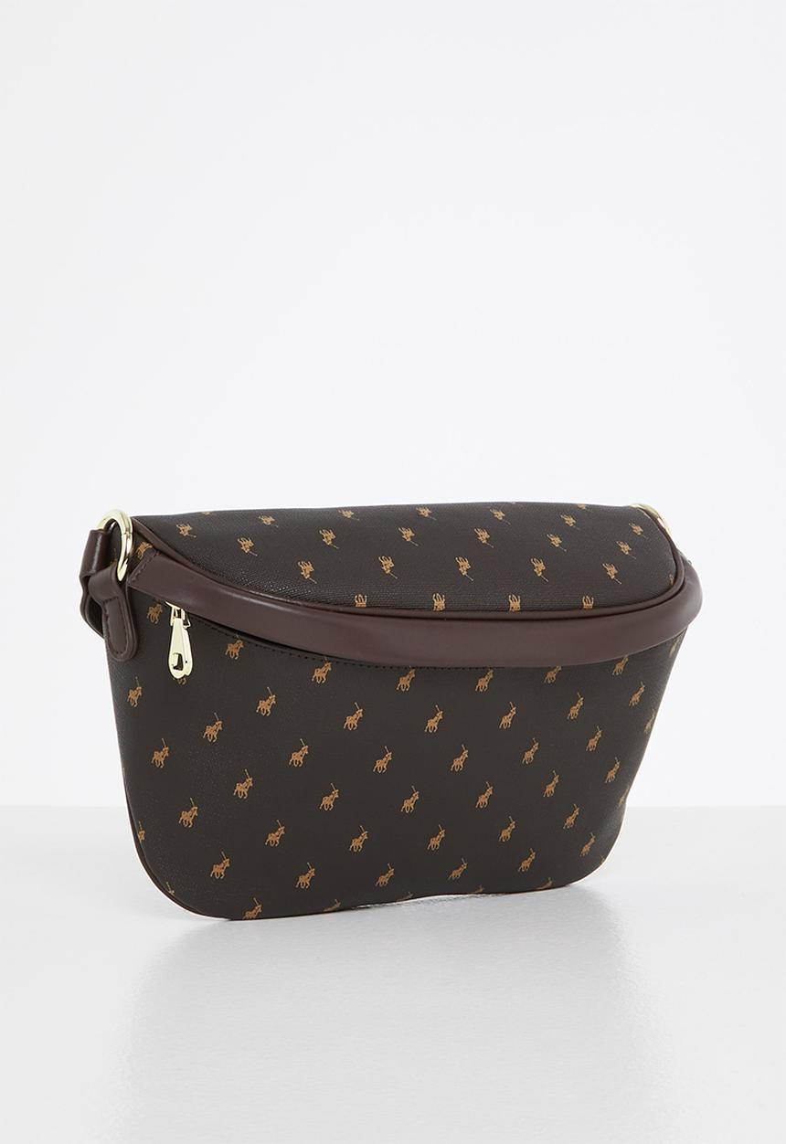 POLO - Signature handbags belt bag - brown