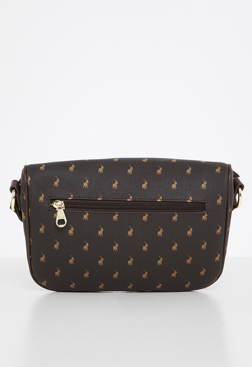 POLO - Signature handbags belt bag - brown