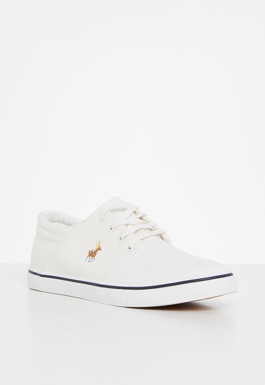 POLO - Classic canvas sneaker - white