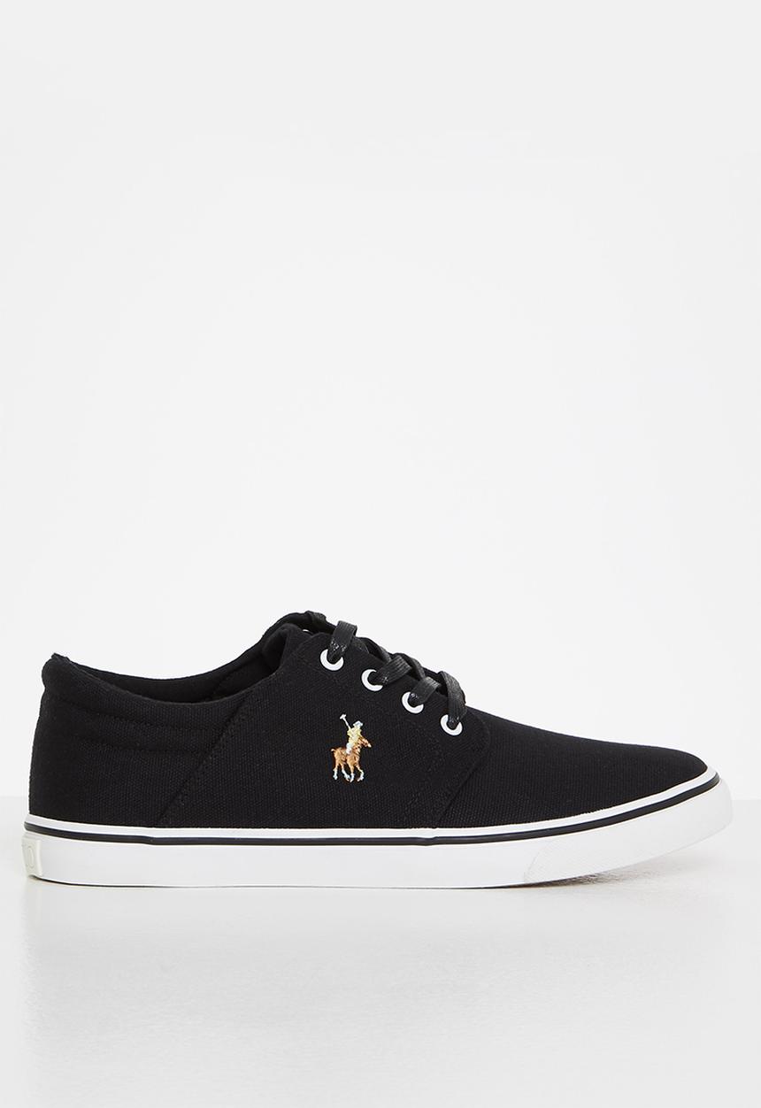 POLO - Classic canvas sneaker - black