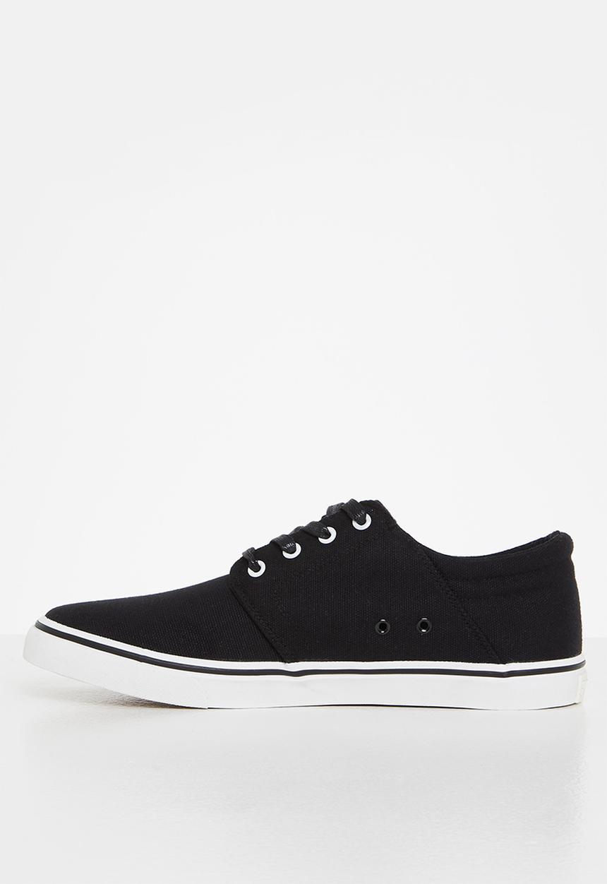 POLO - Classic canvas sneaker - black
