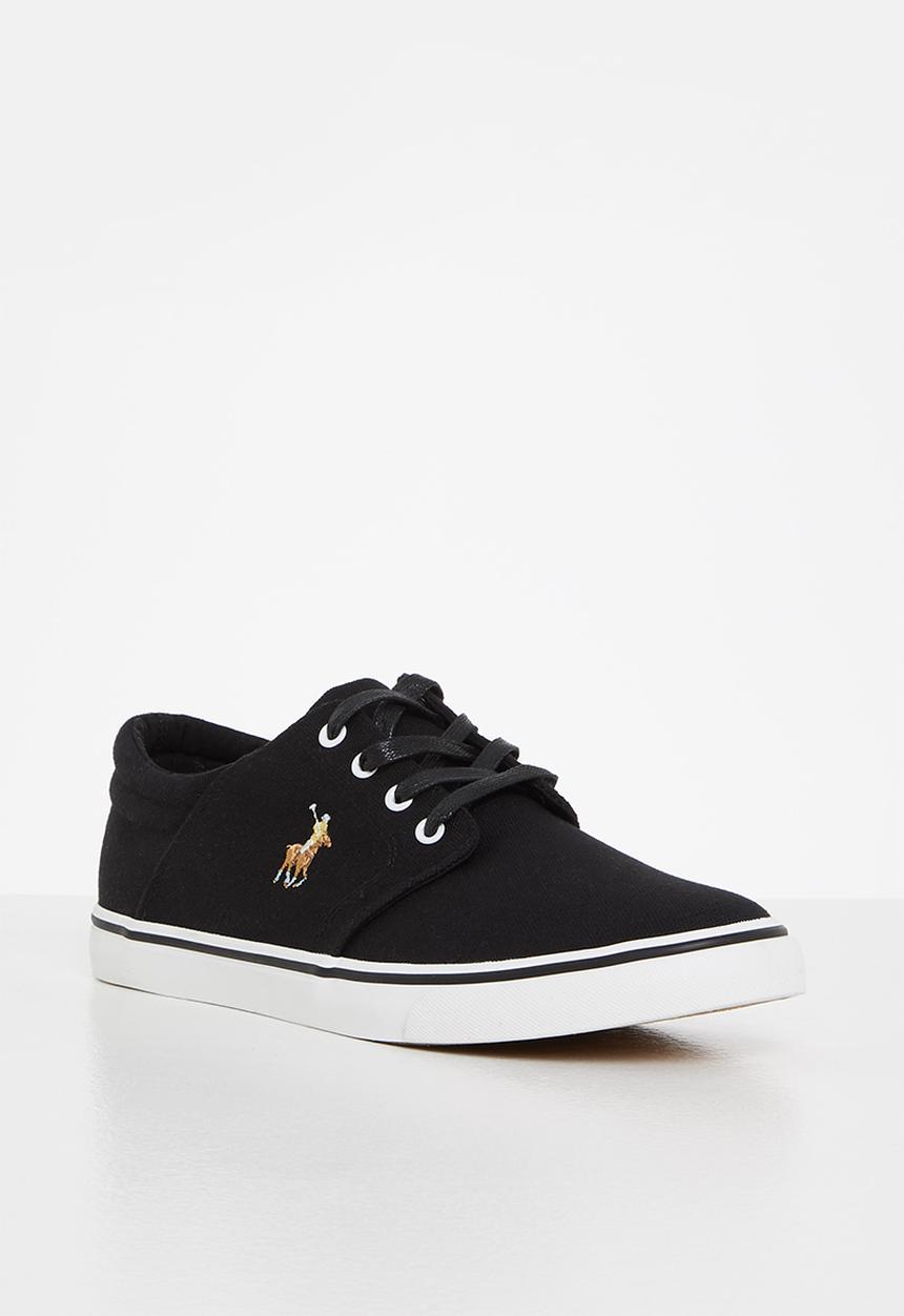 POLO - Classic canvas sneaker - black